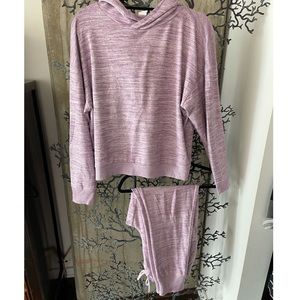 Gap lilac lounge jogger set